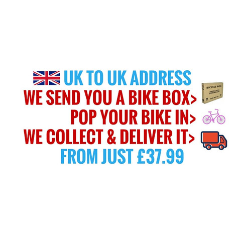 UK to UK Service with FREE Bike Box.